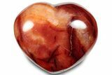 Colorful Carnelian Agate Heart #293745-1